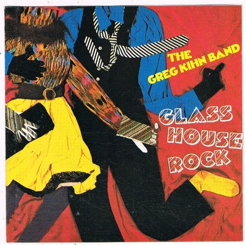 CD - Greg KIHN BAND - GLASS HOUSE ROCK - german Press