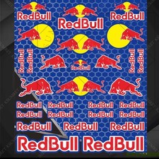 Decalcomanie impermeabili motocross per REDBULL Large
