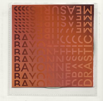 (JM180) Bayonne, Drastic Measures - 2018 DJ CD