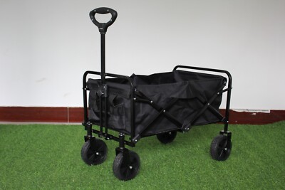 Collapsible Foldable Wagon Heavy Duty Folding Wagonfor Sports Shopping Campin