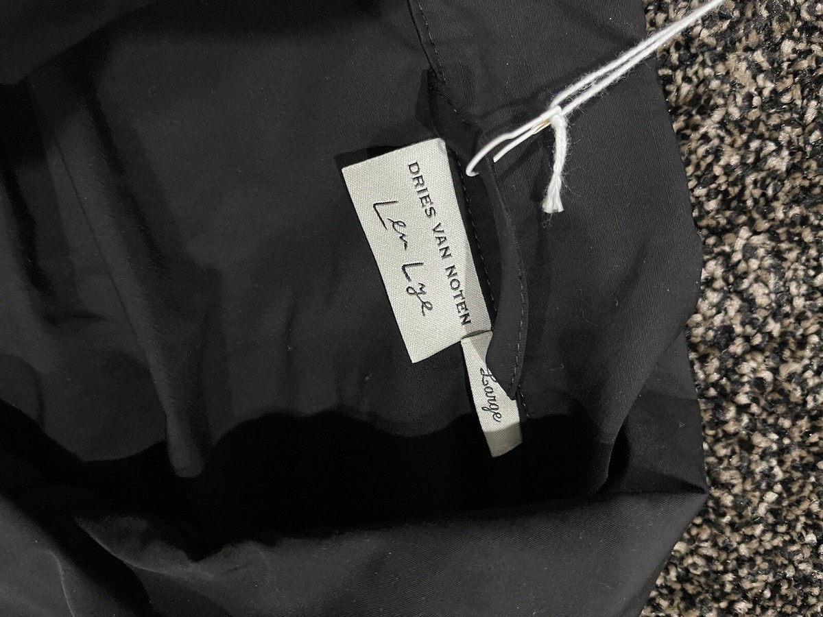 Dries Van Noten Black Len Lye Edition Patch Jacket size Dries Van Noten Black Len Lye Edition Patch Jacket size
