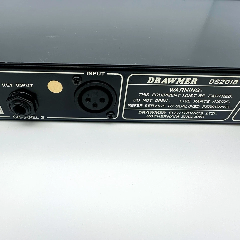 Drawmer DS-201 2-Channel Noise Gate Stereo Dynamics Processing Tested - Image 4 of 4