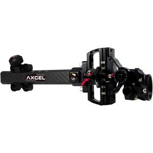 Axcel Archery Sights Axcel Accutouch Carbon Pro Sight With X-31 Scope, Black, 0.019 (611254291207)