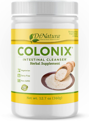 Colonix Intestinal Cleanser, All-Natural Daily Fiber, Colon Detox and Cleanse, S
