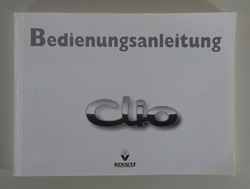 Manual De Instrucciones Renault Clio Año 1998