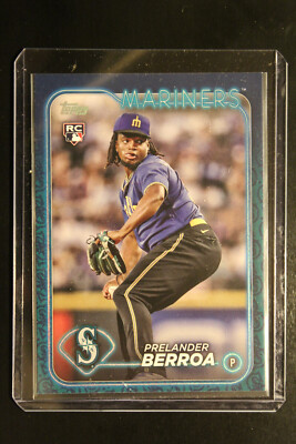 2024 Topps Series 1 Prelander Berroa Team Color Border Variation RC SP #36