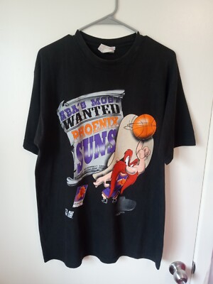 Vintage 1993 Phoenix Suns Looney Tunes T-Shirt Size L 