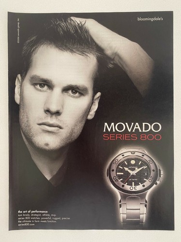 Tom Brady Movado Series 800 Watches 