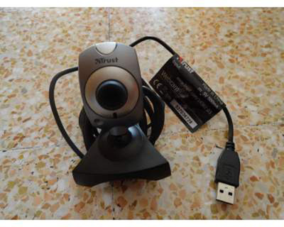 Lot of 100x TRUST Webcam WB-1400T USB 352x288 VGA 30FPS For MSN SKYPE CHAT NEW