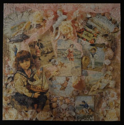 Vintage Springbok SEASIDE TREASURES 500pc Jigsaw Puzzle PZL2467 Beach SHELLS
