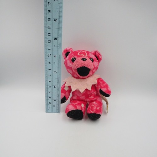 Grateful Dead Bear GDB C2502 Lil Heart Pink Liquid Blue Plush 5" Toy Doll - Picture 2 of 7