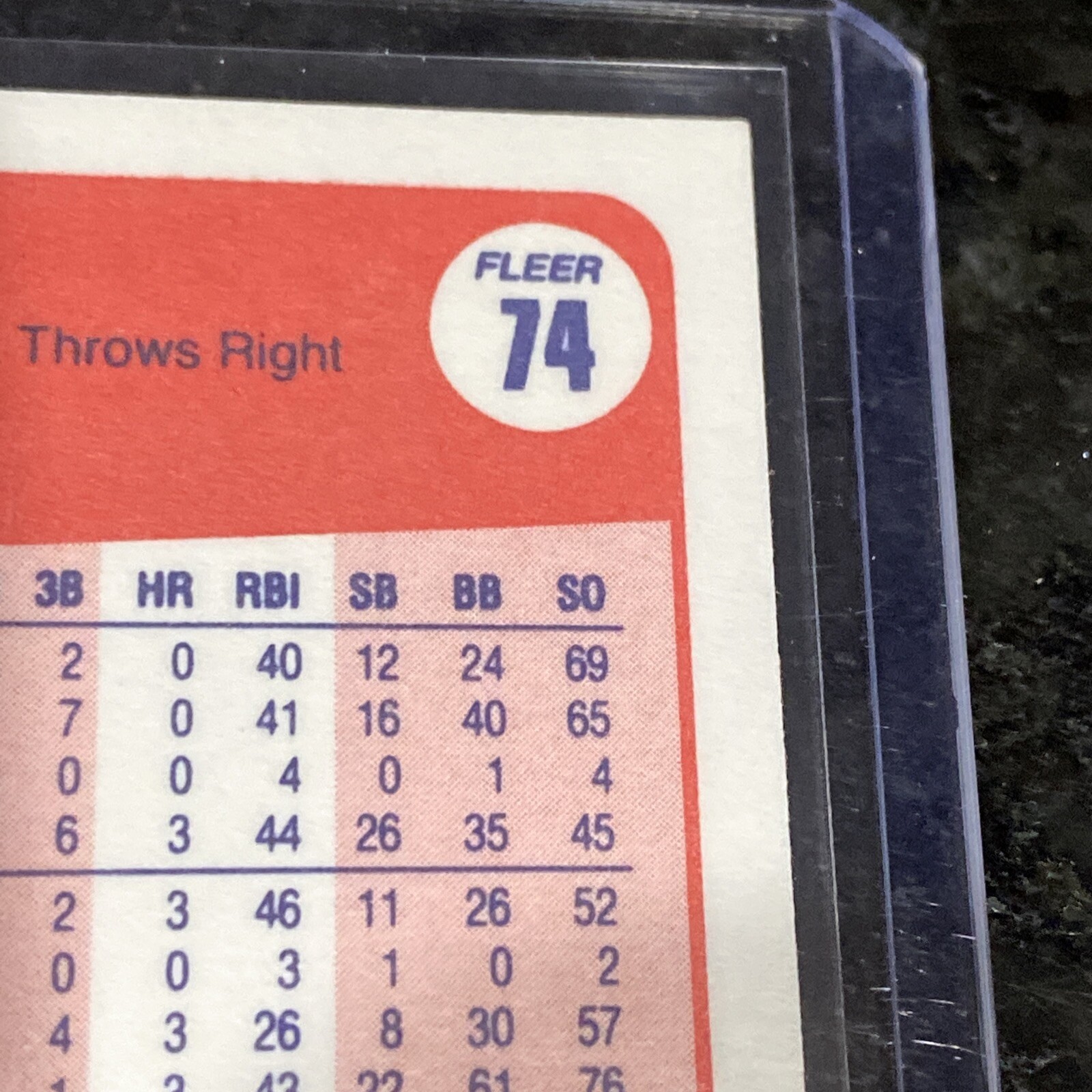 1990 FLEER JOSE URIBE RARE BASEBALL CARD! BIRTHDATE ERROR. PRISTINE CONDITION - Picture 20 of 24