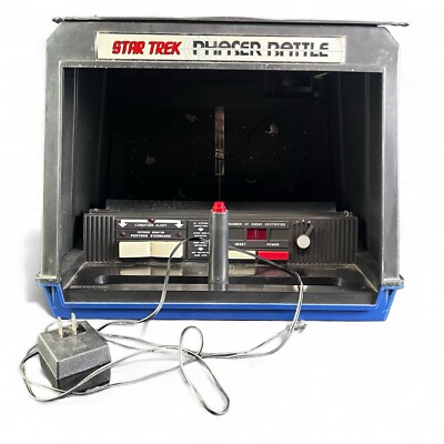 Vintage Star Trek Phaser Battle Electronic Game 1976 Complete With