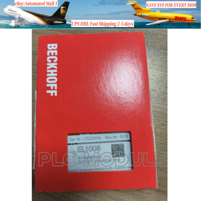 BECKHOFF EL1008 PLC Module Fast Shipping | eBay