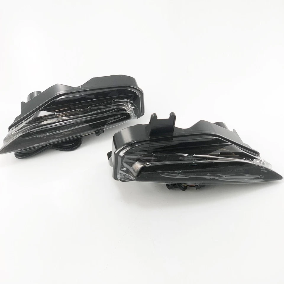 RGB Smoked LED Sequential Signal Fog Lights For Infiniti Q50 Q50S Sport 2014-20 - Image 3 of 4