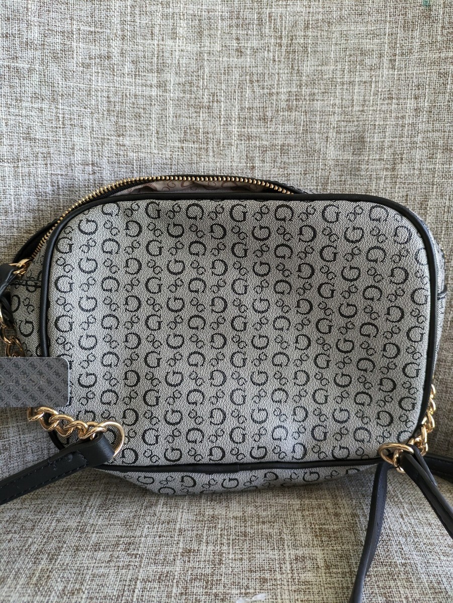 GUESS FREDERICKSBURG Mini Crossbody Shoulder bag black/ NEW