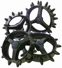 Hedgehog Sun Mountain Micro-Cart Golf Trolley Winter Wheels Sleeve Set