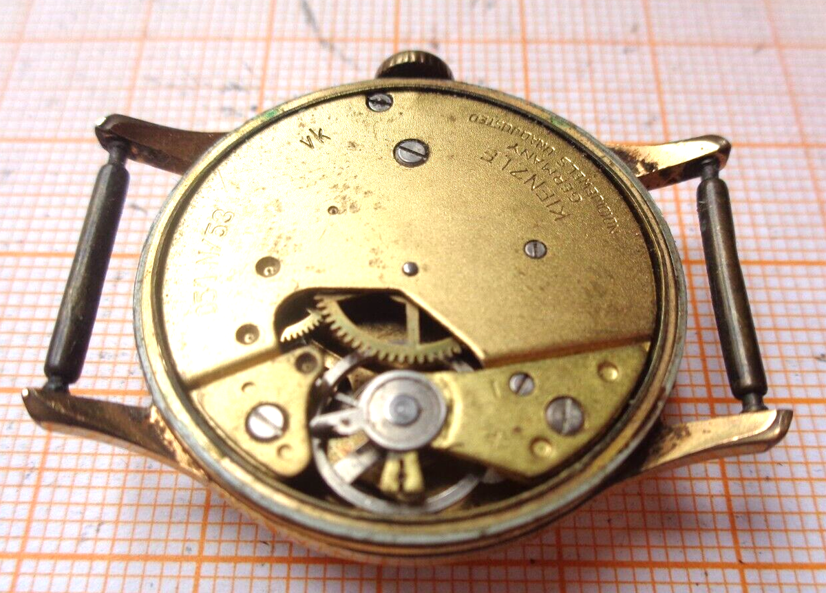 Older Manual Winding Wristwatch Kienzle 051 N/53 Faulty Balance OK M