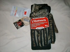 Heavyweight Glove Gunner Tech Series Battalion Microban Camo Medium/Large New