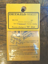 Details West HO #118 Steam Generator 1st Generation Hood Units