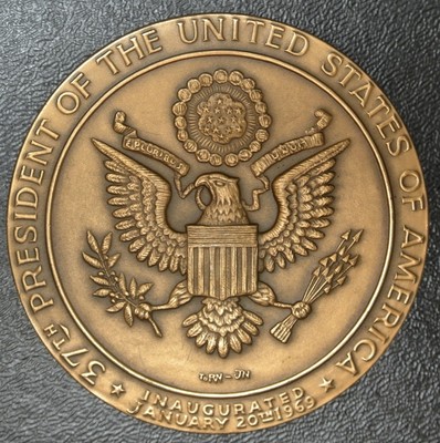 1969 RICHARD MILHOUS NIXON INAUGURATION MEDAL - BRONZE