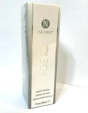 N0B0X 2027 AGE IQ Neora Night Cream Nerium AD Anti Aging Wrinkle Serum eye aha