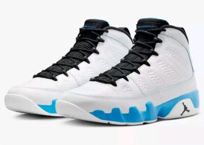 Nike Air Jordan 9 Retro White/Powder Blue Sneaker NEU OVP Gr.43