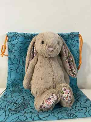  Blossom Beige Bunny Petal ぬいぐるみ Jellycat BLOSSOM BEIGE BUNNY PETAL - Medium 12