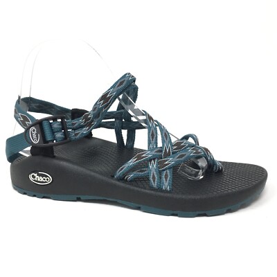 NEW Chaco ZX/2 Sandals Shoes Womens Size 8 Blue Black Outdoor Sport Trail