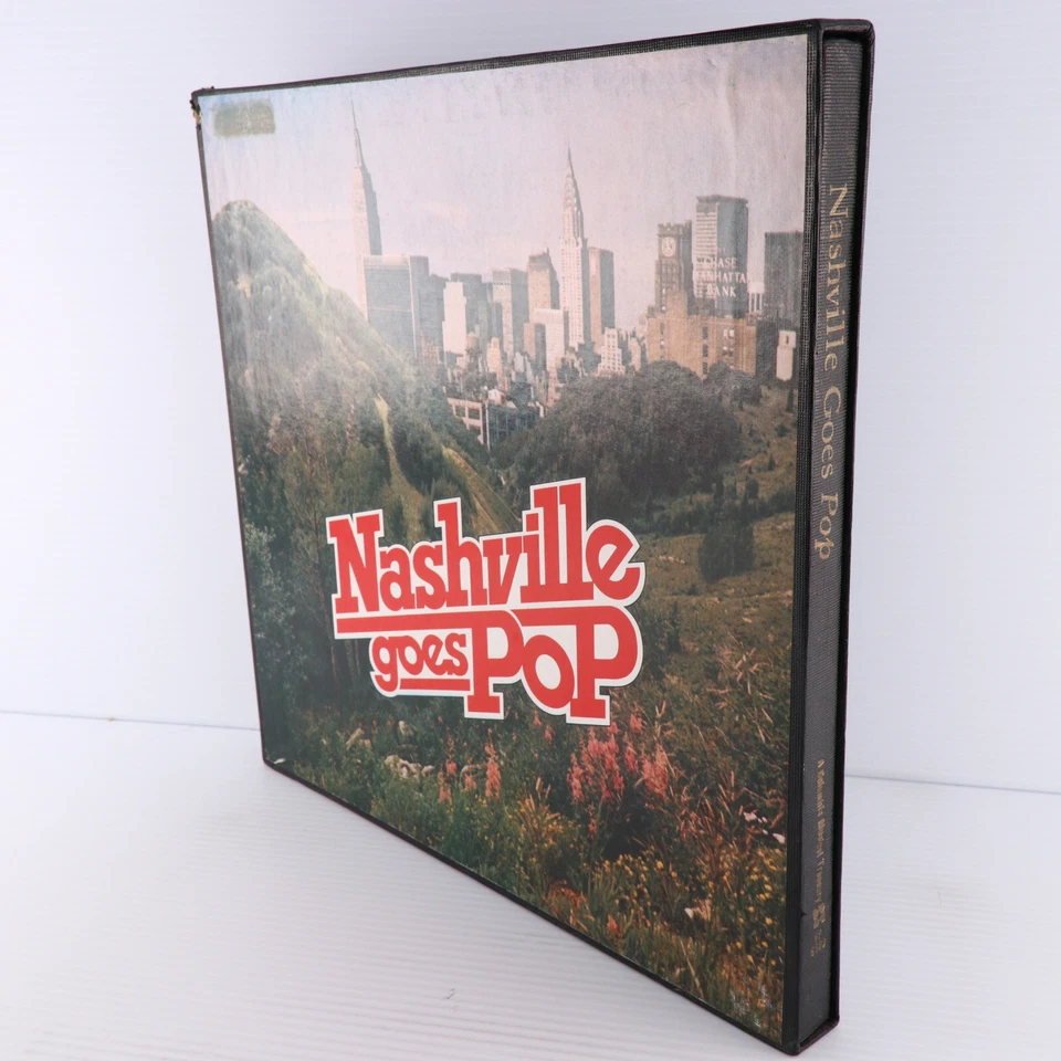 Nashville Goes Pop 1977 6x LP Record Box Set Columbia Musical Treasury 6P 6580 - Image 2 of 4