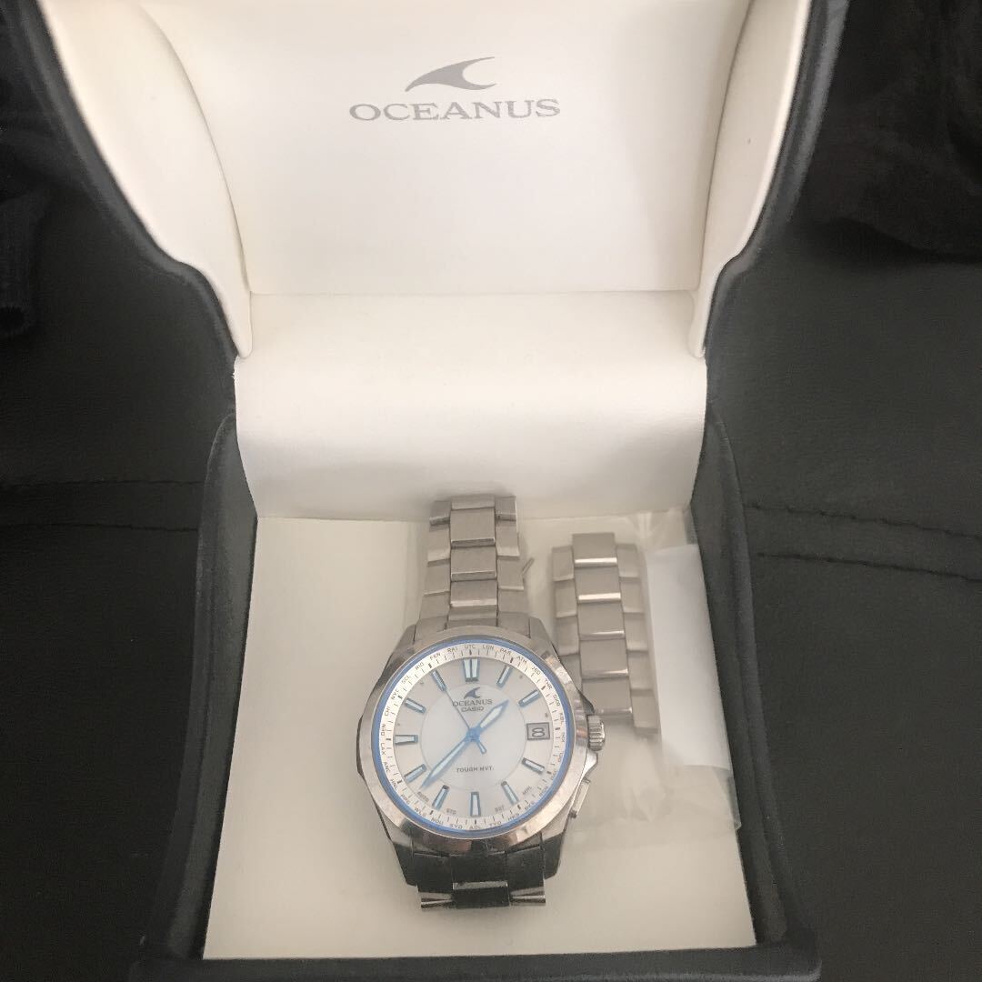 Casio Oceanus Ocw-S100-7Ajf Analog Men Vintage Collectable Casio Oceanus Ocw-S100-7Ajf Analog Men Vintage Collectable
