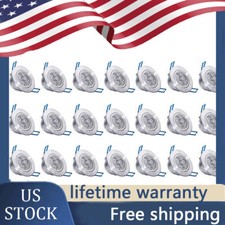 10PCS Dimmable LED Downlight 3W/5W Ceiling Light Spotlight 85V-265V US
