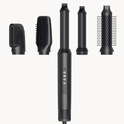 Airstyler 5IN1, 110,000 RPM High-Speed Ionic Haartrockner,Lockenstab, Föhnbürste