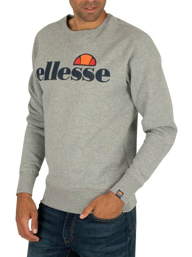 Ellesse de los hombres Sudadera SL Succiso, Gris - Imagen 2 de 6