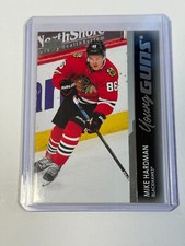 2021-22 Upper Deck Series 1 Young Guns Mike Hardman - Chicago Blackhawks #208