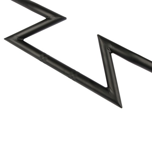 7/8'' Handlebars Motorcycle Z-Bar Iron 22mm for Honda Chopper Bobber Suzuki - Picture 3 of 7