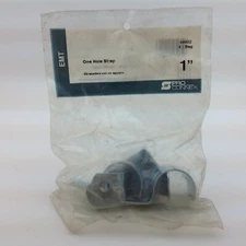 Pro Connex One Hole Click on Strap 1 inch EMT 49832 4 Pack