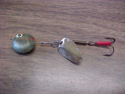 Appât de pêche vintage Volbex 8 Spinner fabriqué en France lot 50