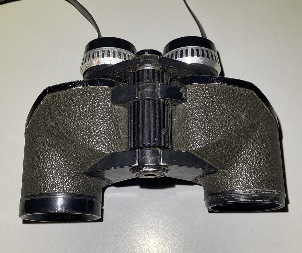 Sears Discoverer Binoculars 7x35mm Fully Amber Coated 6266