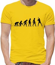Evolution of Man Baseball - Mens T-Shirt - Base Ball Player Bat Love
