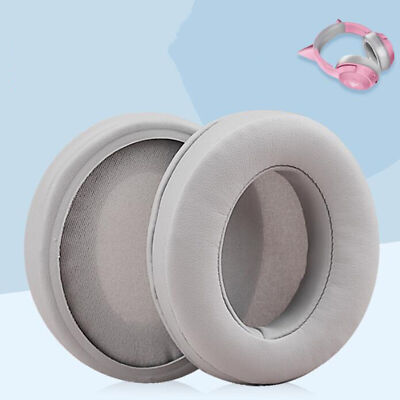 Pair Earmuffs Sponge Cover for Razer Kraken BT Bluetooth Headset Kitty Edition