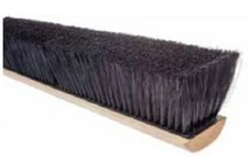 Magnolia Brush #2024 24" Black Polypropylene Professional Series Push Broom Head