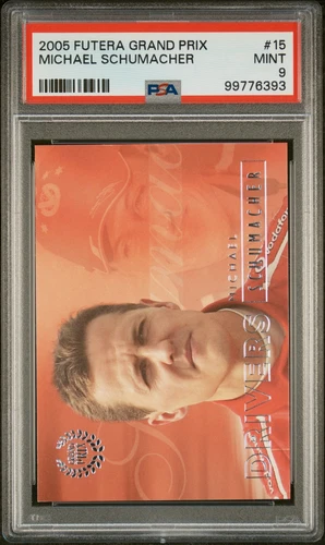 2005 FUTERA GRAND PRIX #15 MICHAEL SCHUMACHER PSA 9