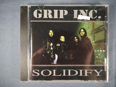 GRIP INC.-  SOLIDIFY Metal Blade    1999   CD  CLUB ED.   DAVE LOMBARDO   SLAYER
