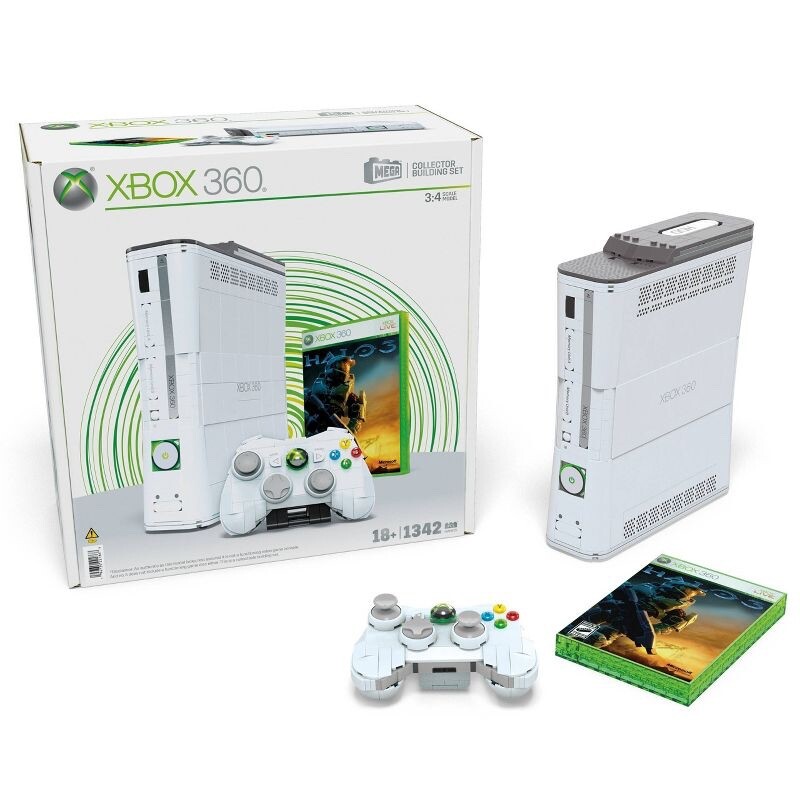 MEGA Bloks Showcase Microsoft Xbox 360 Collector Building