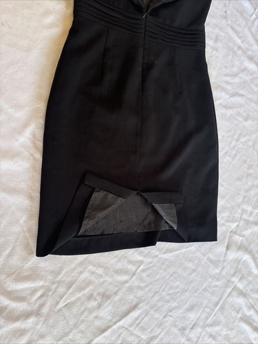 size 12 womens Black Evening Dress party work formal TAHARI ARTHUR LEVINE - Picture 11 of 16