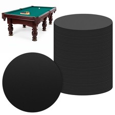 Haull 50 Pcs Billiard Pool Table Leg Shims 3" Diameter 0.06 Inch Thick, Round