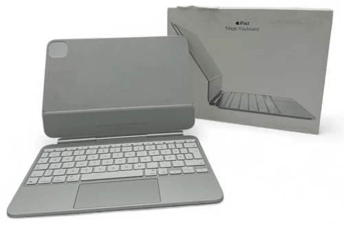 Apple Magic Keyboard iPad Pro 11" M4 2024 MWR03D/A Weiß OVP MwSt gebraucht