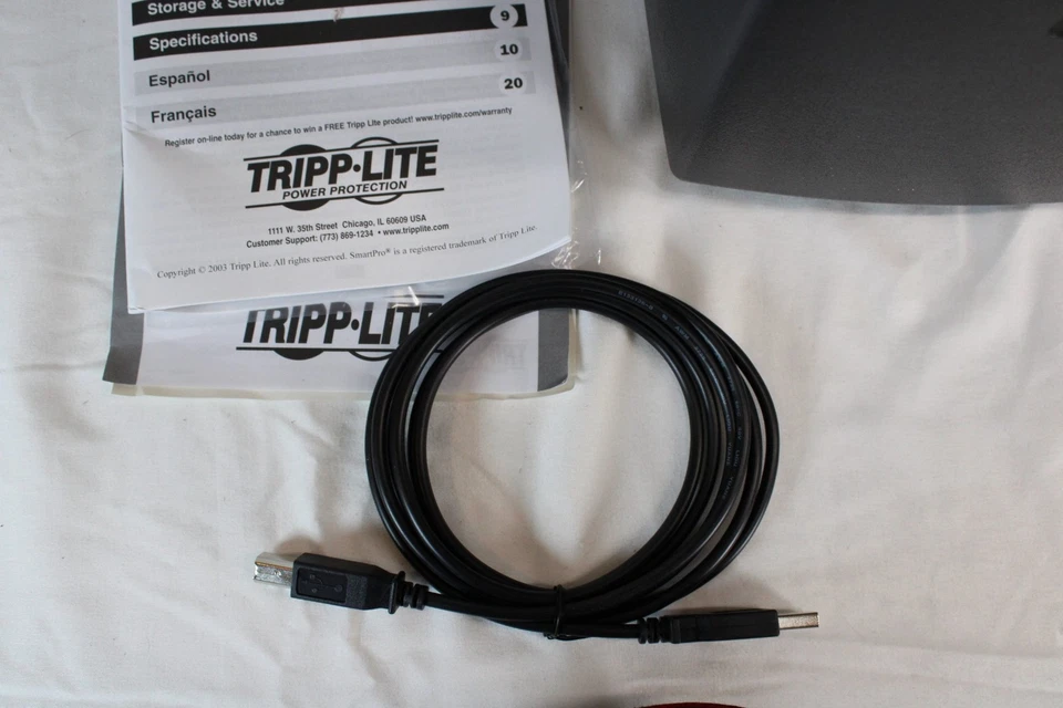 Tripp Lite 1500SLT SmartPro 1500VA 120V 900W UPS System W/Manual Brand New - Image 4 of 4