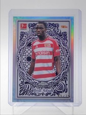 ILYAS ANSAH 2025 TOPPS CHROME BUNDESLIGA ORNAMENTS REFRACTOR /75 Q6262